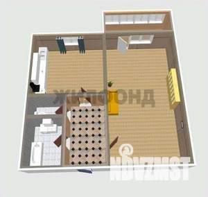 1-к квартира, вторичка, 35м2, 8/10 этаж