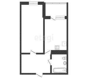 1-к квартира, вторичка, 49м2, 10/18 этаж