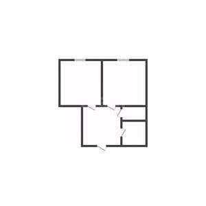 1-к квартира, вторичка, 47м2, 2/6 этаж