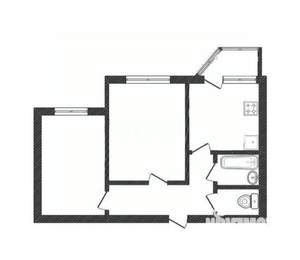 2-к квартира, вторичка, 60м2, 4/17 этаж