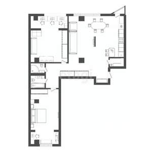 3-к квартира, вторичка, 130м2, 5/17 этаж