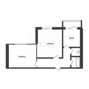 2-к квартира, вторичка, 63м2, 5/11 этаж