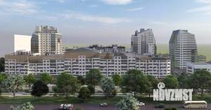 1-к квартира, строящийся дом, 28м2, 4/18 этаж