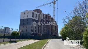 1-к квартира, строящийся дом, 40м2, 1/9 этаж