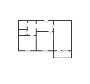 2-к квартира, вторичка, 51м2, 8/10 этаж