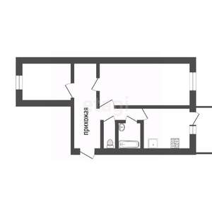 2-к квартира, вторичка, 58м2, 3/12 этаж