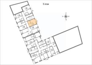 Студия квартира, вторичка, 29м2, 5/8 этаж