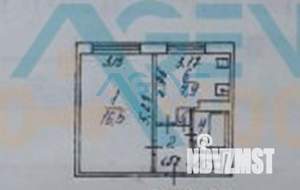 1-к квартира, вторичка, 32м2, 1/9 этаж