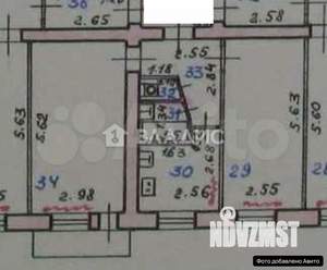 2-к квартира, вторичка, 45м2, 4/5 этаж