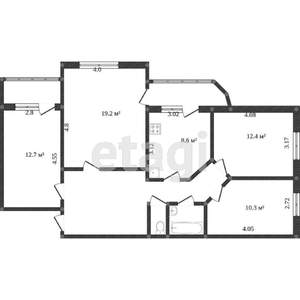 4-к квартира, вторичка, 85м2, 11/17 этаж