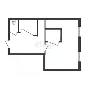 1-к квартира, вторичка, 64м2, 14/14 этаж