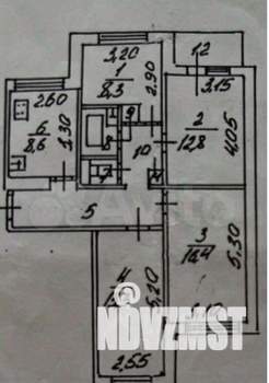 4-к квартира, вторичка, 78м2, 2/9 этаж