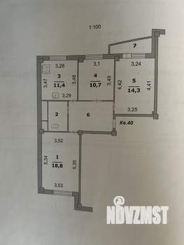 3-к квартира, вторичка, 71м2, 9/15 этаж