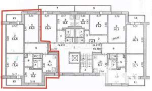 4-к квартира, вторичка, 75м2, 8/9 этаж
