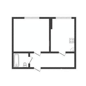 1-к квартира, вторичка, 34м2, 9/14 этаж