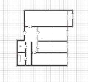 4-к квартира, вторичка, 70м2, 7/9 этаж