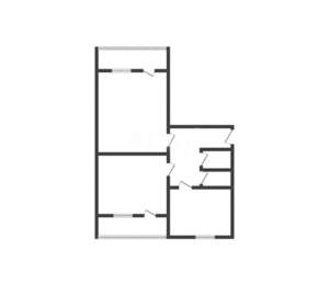 2-к квартира, вторичка, 51м2, 5/9 этаж