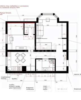 2-к квартира, вторичка, 50м2, 1/3 этаж