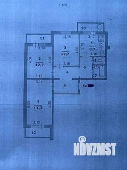 3-к квартира, вторичка, 69м2, 6/10 этаж