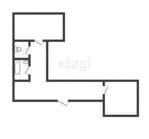 2-к квартира, вторичка, 40м2, 9/9 этаж