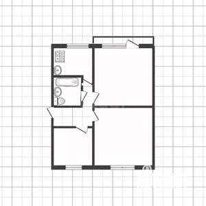 3-к квартира, вторичка, 62м2, 4/5 этаж