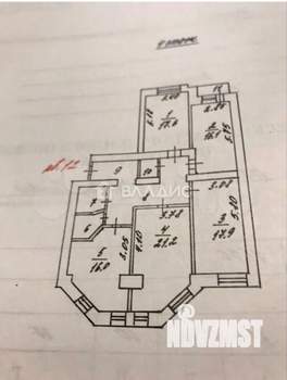 4-к квартира, вторичка, 115м2, 4/15 этаж