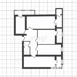 4-к квартира, вторичка, 110м2, 1/14 этаж