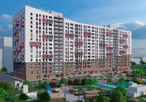 1-к квартира, вторичка, 53м2, 10/16 этаж