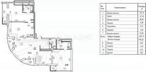 6-к квартира, вторичка, 255м2, 17/17 этаж