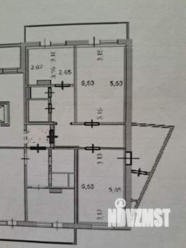 2-к квартира, вторичка, 58м2, 10/10 этаж