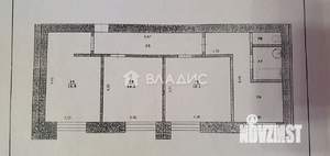 3-к квартира, вторичка, 74м2, 1/9 этаж