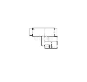 3-к квартира, вторичка, 71м2, 5/5 этаж
