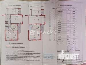 3-к квартира, вторичка, 86м2, 15/17 этаж