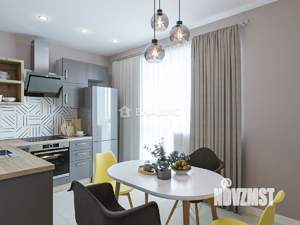 1-к квартира, строящийся дом, 39м2, 2/9 этаж