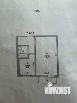 1-к квартира, вторичка, 30м2, 2/5 этаж