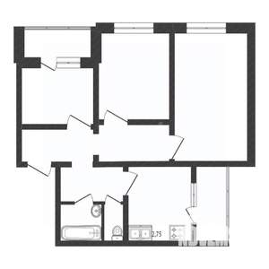 3-к квартира, вторичка, 101м2, 3/9 этаж