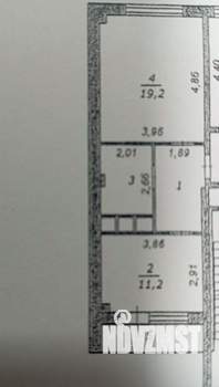 1-к квартира, вторичка, 42м2, 13/15 этаж