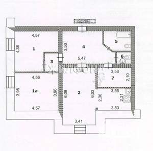 3-к квартира, вторичка, 98м2, 15/15 этаж