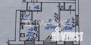 2-к квартира, вторичка, 42м2, 4/5 этаж