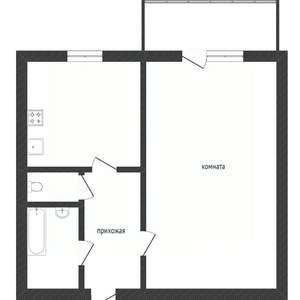 1-к квартира, вторичка, 33м2, 10/10 этаж