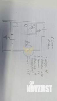 1-к квартира, вторичка, 33м2, 1/5 этаж