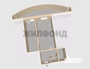 1-к квартира, вторичка, 46м2, 10/10 этаж