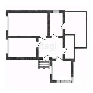3-к квартира, вторичка, 80м2, 1/1 этаж