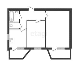 2-к квартира, вторичка, 70м2, 9/15 этаж