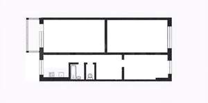 3-к квартира, вторичка, 62м2, 5/5 этаж