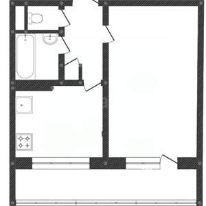1-к квартира, вторичка, 32м2, 3/10 этаж