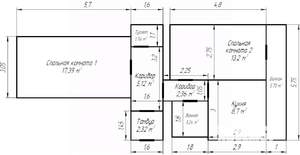 2-к квартира, вторичка, 51м2, 8/9 этаж