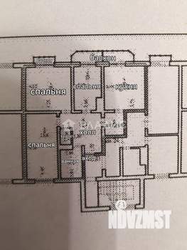 3-к квартира, вторичка, 84м2, 2/2 этаж