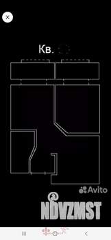2-к квартира, вторичка, 55м2, 4/6 этаж