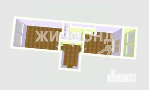 1-к квартира, вторичка, 46м2, 8/16 этаж